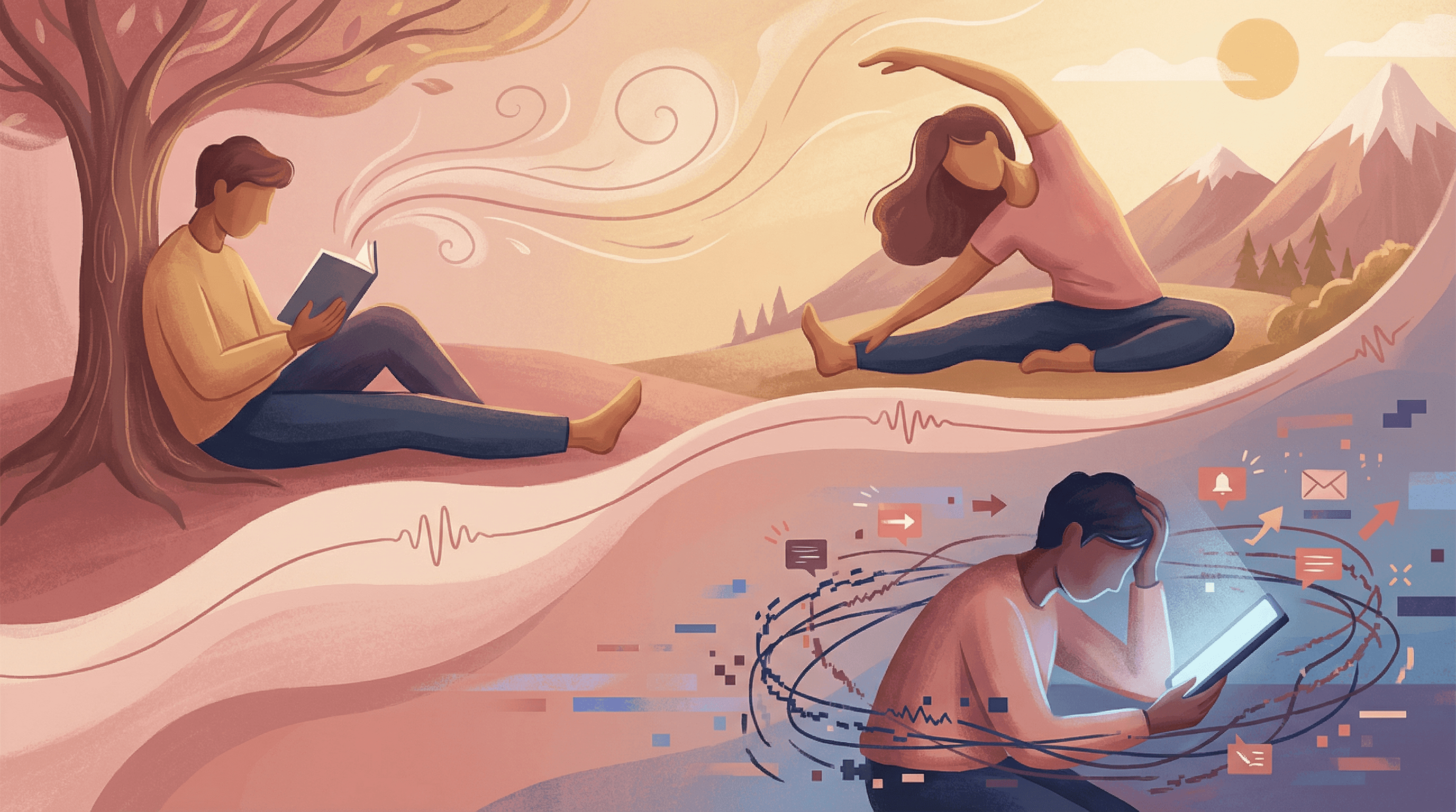 Dopamina saudável vs artificial: o contraste entre atividades naturais e estímulos digitais