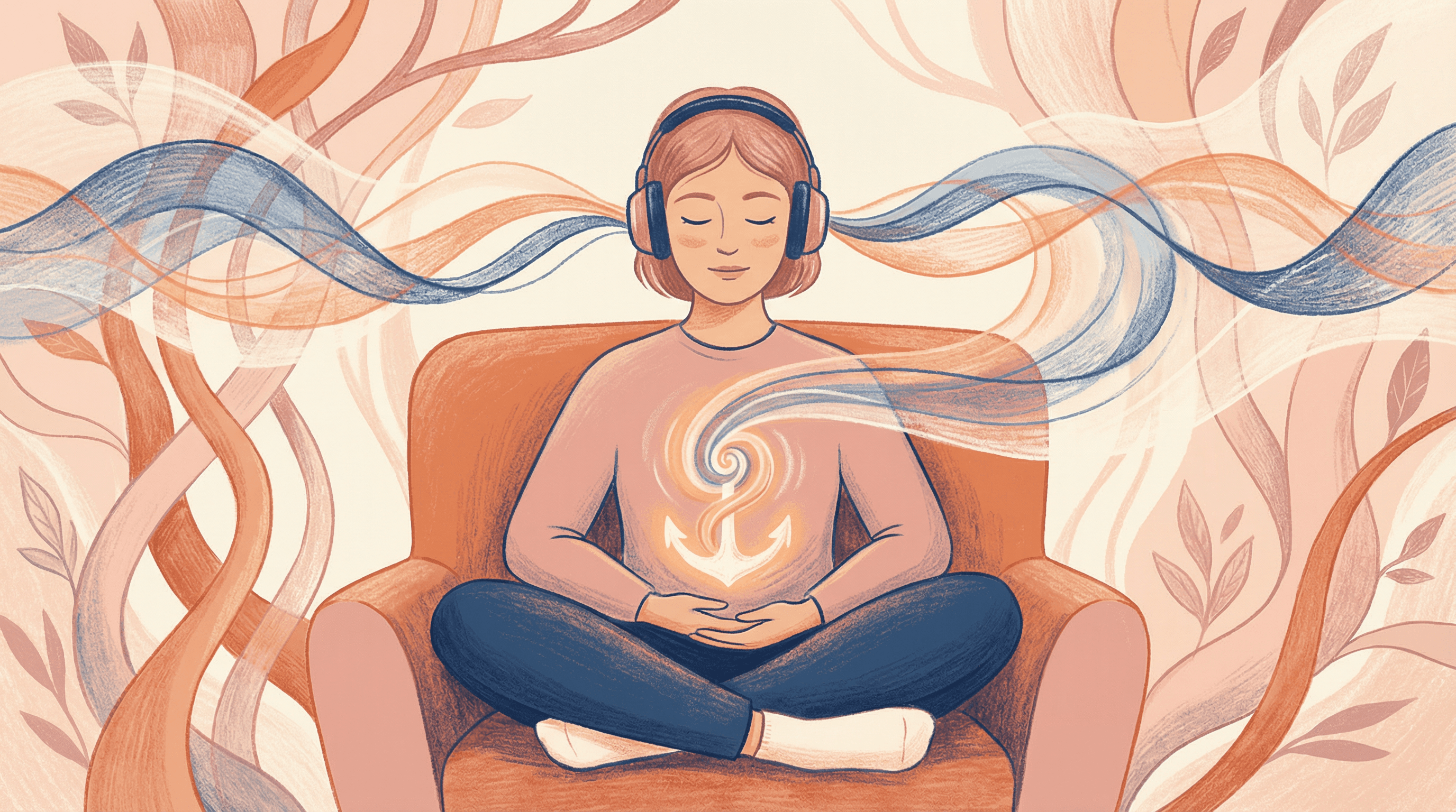 Escuta ativa de música como âncora de presença: imersão no som