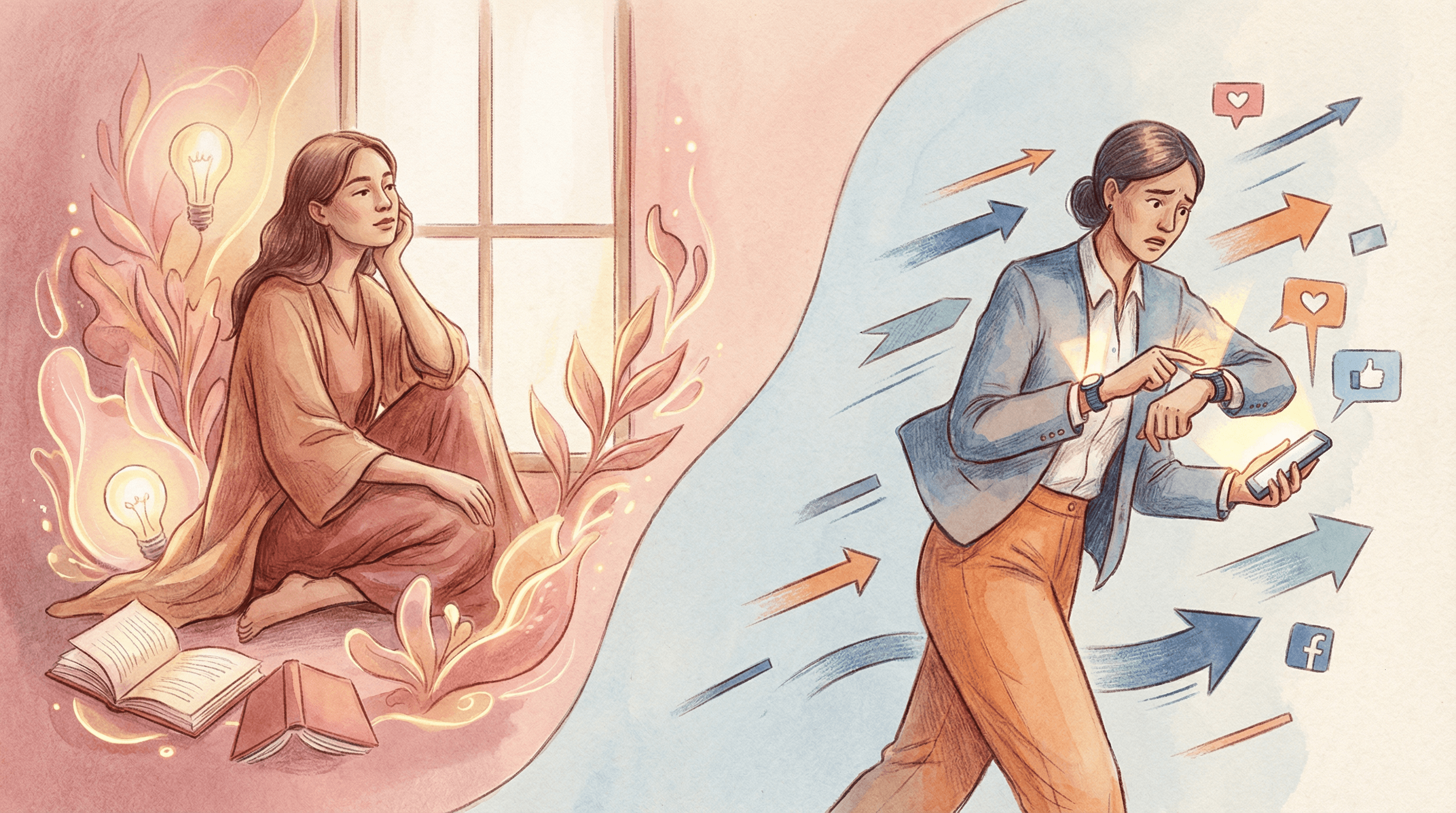 Inspiração genuína vs pressão de tendência: escolha consciente vs medo de ficar de fora