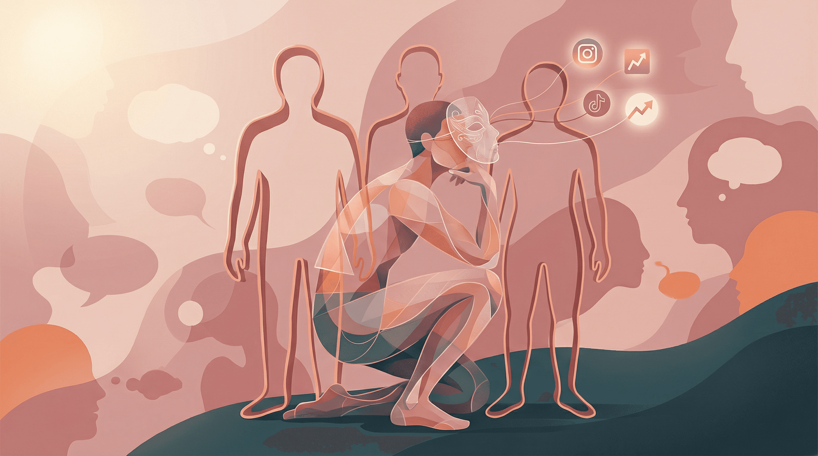 Perda de autenticidade: tentando se encaixar em moldes que não são seus