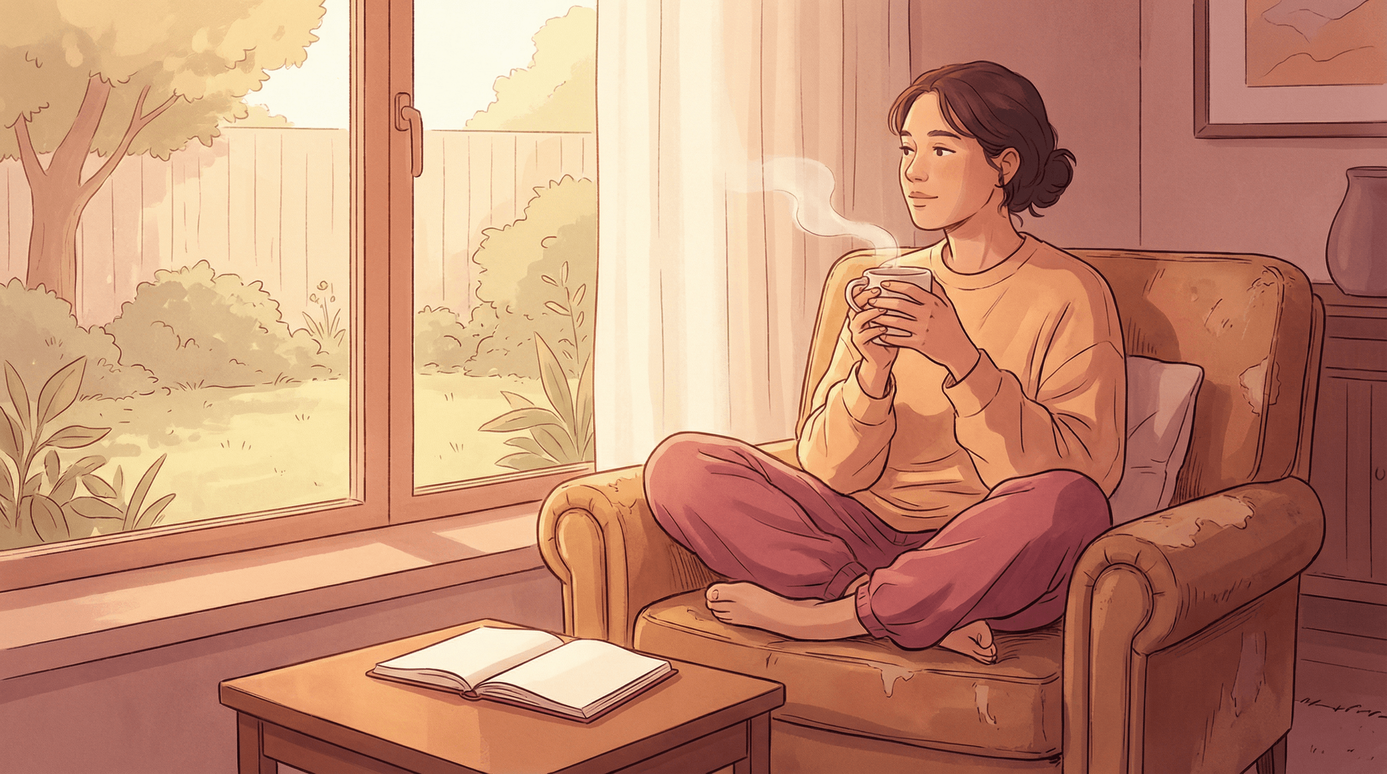 Presença silenciosa: momento vivido plenamente sem necessidade de registro