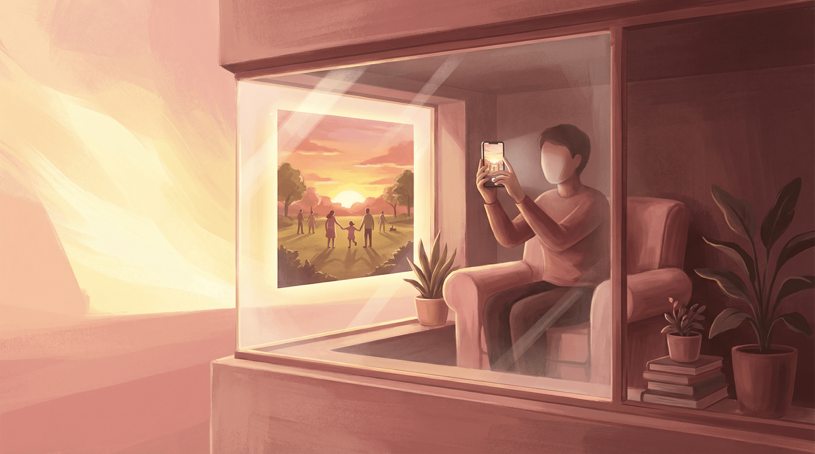 Vida virando vitrine: mais preocupada em registrar do que viver